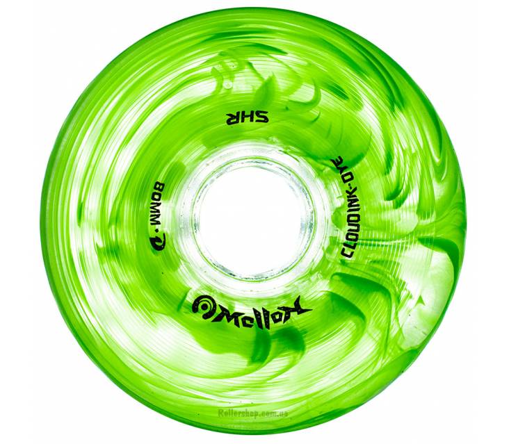 Колеса для роликів Mollox зелені popup
