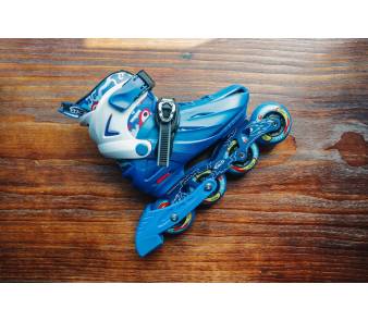 Дитячі розсувні роликові ковзани Flying Eagle BKB K8 сині item_0