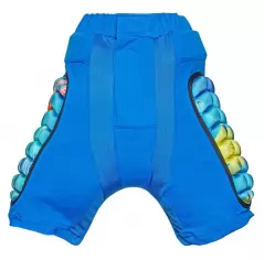 Крешпад, защитные шорты для роликов Roller синий 