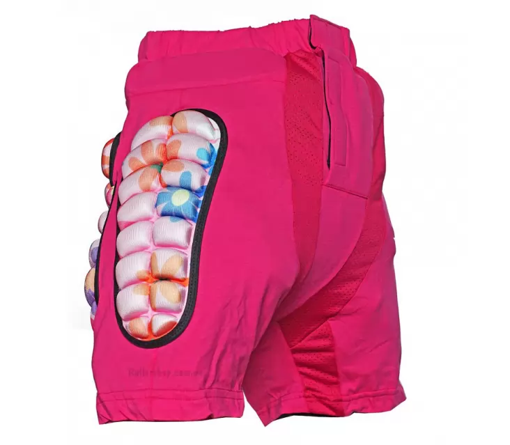 Крешпад, захисні шорти для роликів Roller рожеві popup_1