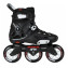 Роликовые коньки взрослые Powerslide Imperial One Black Crimson 3x110