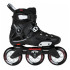Роликовые коньки взрослые Powerslide Imperial One Black Crimson 3x110