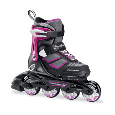 Детские раздвижные ролики Rollerblade Spitfire S 18 розовые