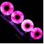 Сяючі колеса для роликів Seba Luminous рожеві