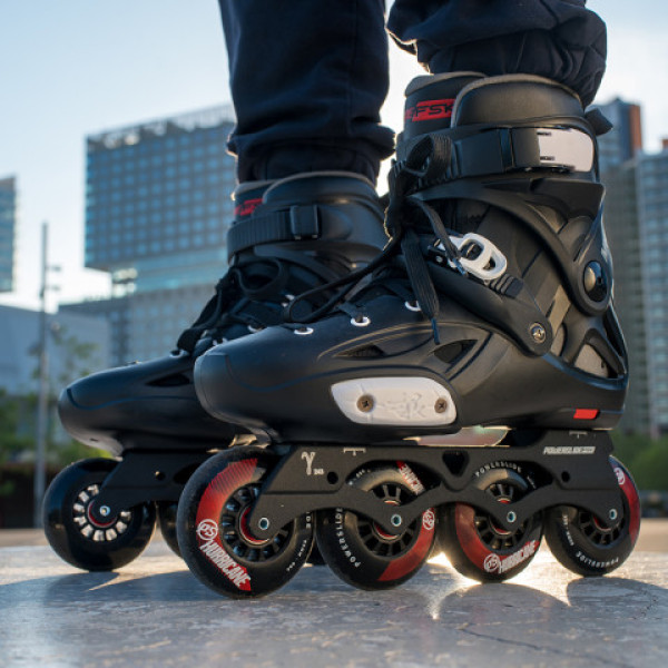 Ролики Powerslide Imperial One Black 80 чорні