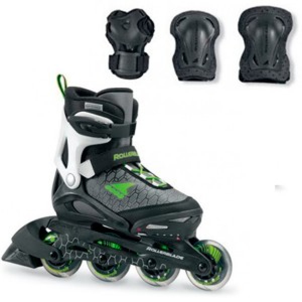 Детские ролики с защитой Rollerblade Comet Combo