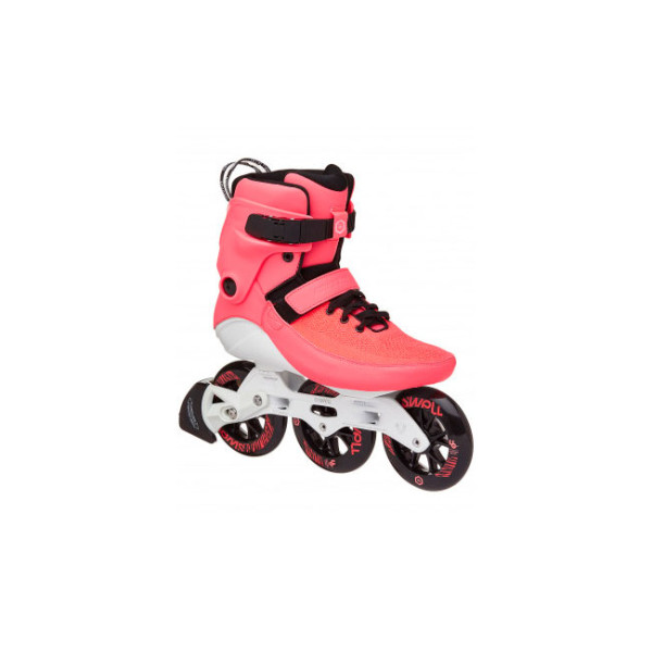 Ролики POWERSLIDE SWELL SKATES TRINITY Bright Crimsom 110 2018