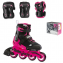 Дитячі ролики для дівчинки Rollerblade Microblade Combo G Pink