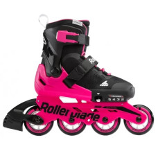 Детские ролики с защитой Rollerblade Microblade Combo G Neon 