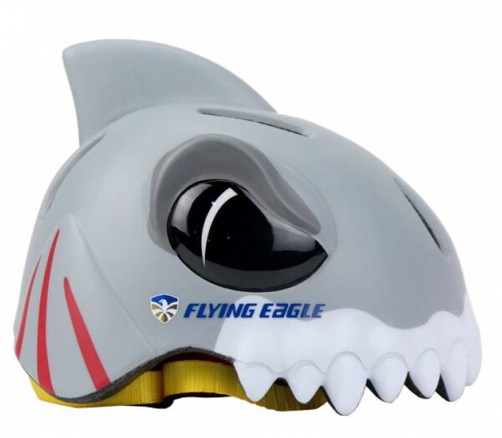 Дитячий шолом для роликових ковзанів Flying Eagle Zoo Shark popup