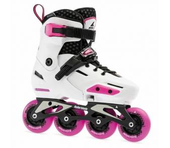Дитячі фрискейт ролики Rollerblade Apex G White Pink  item_0