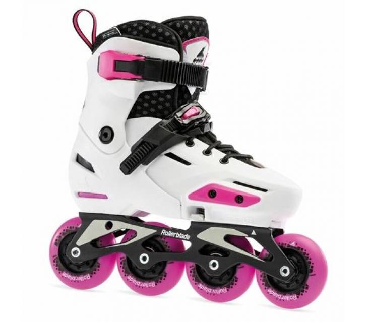 Дитячі фрискейт ролики Rollerblade Apex G White Pink  image-item_0