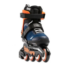 Дитячі ролики із захистом Rollerblade Microblade Combo Midnight Blue/Orange 28-32