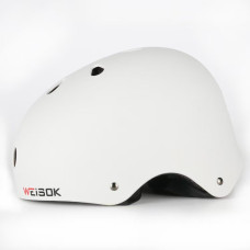 Шолом для роликів Weisok Pro білий M (54-58 см)