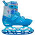 Ролики коньки 2 в 1 раздвижные Flying Eagle L8 синие