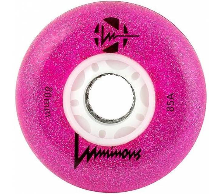 Колеса для роликов FR Skates Luminous LED Pink  image-item