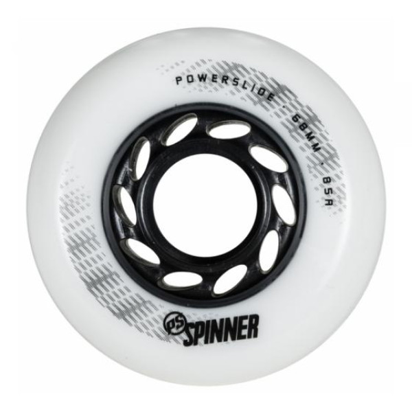 Колеса для роликовых коньков Powerslide Spinner White