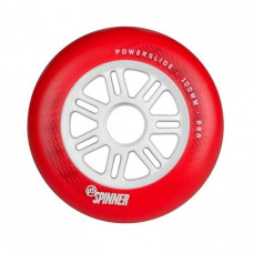 Колеса для роликовых коньков Powerslide Spinner Red 100 mm