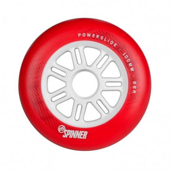 Колеса для роликових ковзанів Powerslide Spinner Red 100 mm