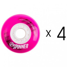 Колеса для роликов Powerslide Spinner Wheels Pink