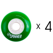 Колеса для роликов Powerslide Spinner Wheels Green