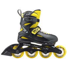 Rollerblade роликовые коньки Fury 2023 black-yellow 29-33