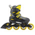 Rollerblade роликовые коньки Fury 2023 black-yellow 29-33