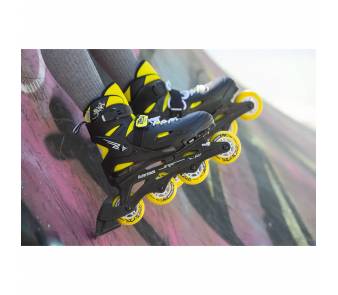 Rollerblade роликовые коньки Fury 2023 black-yellow  item_5
