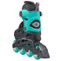 Rollerblade роликовые коньки Fury 2023 black-sea green 36,5-40,5