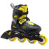 Rollerblade роликовые коньки Fury 2023 black-yellow 29-33