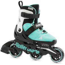 Rollerblade роликовые коньки Microblade 3WD 2023 aqua-white 36,5-40,5