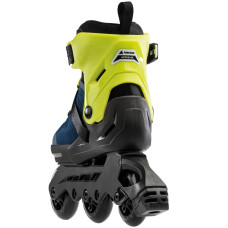 Rollerblade роликовые коньки Microblade 3WD 2023 blue royal-lime 28-32