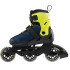 Rollerblade роликовые коньки Microblade 3WD 2023 blue royal-lime 36,5-40,5