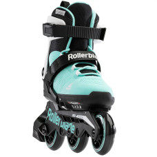 Rollerblade роликовые коньки Microblade 3WD 2023 aqua-white 36,5-40,5