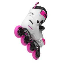 Детские фрискейт ролики Rollerblade Apex G White Pink 33-36,5