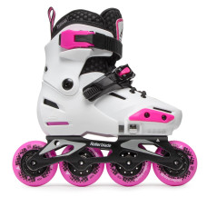 Детские фрискейт ролики Rollerblade Apex G White Pink 28-32