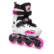 Детские фрискейт ролики Rollerblade Apex G White Pink 33-36,5