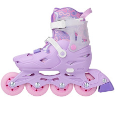Детские раздвижные ролики Flying Eagle S3 Cosmo розовые