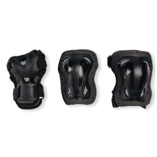 Дитячий захист для роликів Rollerblade Skate Gear Junior 3 pack чорний XXS