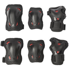 Дитячий захист для роликів Rollerblade Skate Gear Junior 3 pack червоний XS