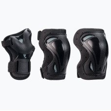 Дитячий захист для роликів Rollerblade Skate Gear Junior 3 pack чорний XXS