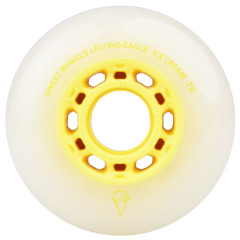 Колеса для роликів Flying Eagle Ice Cream 85A 4 шт жовті