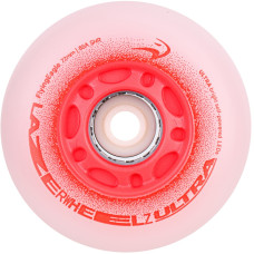 Светящиеся колеса для роликов Flying Eagle Lazerwheelz Ultra 72 мм/88A 4 шт красные