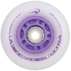 Светящиеся колеса для роликов Flying Eagle Lazerwheelz Ultra 80 мм/88A 4 шт фиолетовые