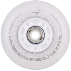 Светящиеся колеса для роликов Flying Eagle Lazerwheelz Ultra 72 мм/88A 4 шт белые