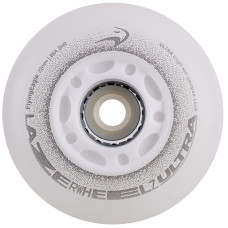 Светящиеся колеса для роликов Flying Eagle Lazerwheelz Ultra 88A 4 шт белые