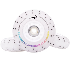 Светящиеся колеса для роликов Flying Eagle Lazerwheelz Ultra Color-Shifting+Sparks 88A 4 шт