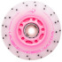 Светящиеся колеса для роликов Flying Eagle Lazerwheelz Ultra+Sparks 88A 4 шт розовые