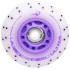 Светящиеся колеса для роликов Flying Eagle Lazerwheelz Ultra+Sparks 88A 4 шт фиолетовые