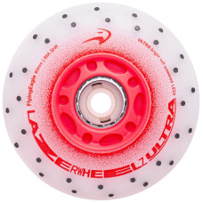 Светящиеся колеса для роликов Flying Eagle Lazerwheelz Ultra+Sparks 88A 4 шт красные